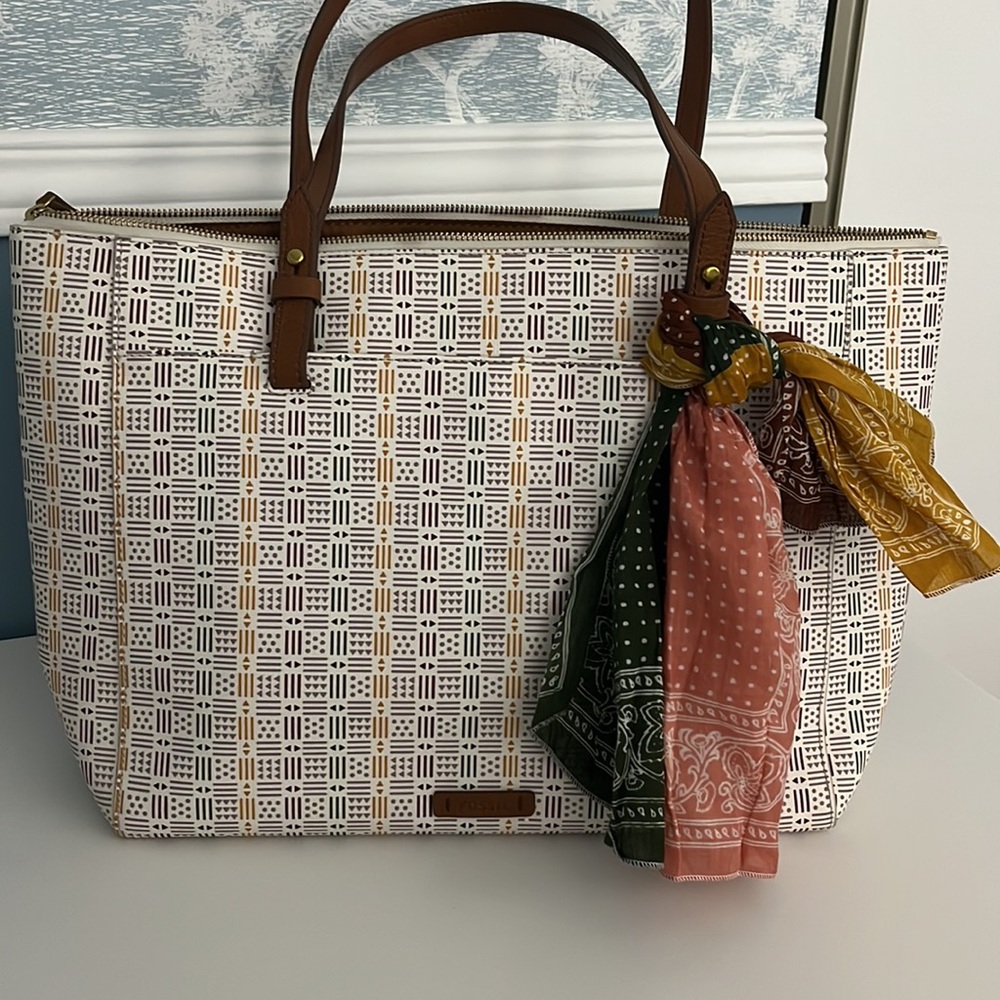 Fossil | Women’s Patterned Tote Bag